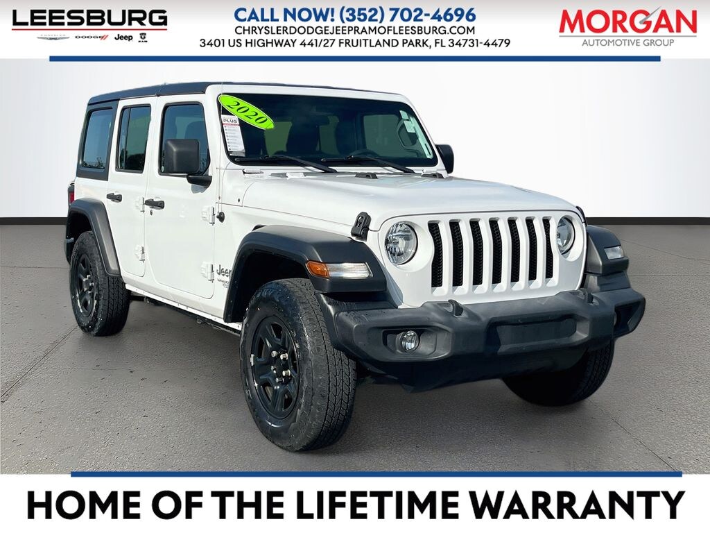 Used 2020 Jeep Wrangler Unlimited Sport SUV