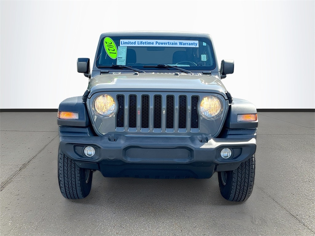 Used 2021 Jeep Wrangler Sport S with VIN 1C4GJXANXMW539064 for sale in Fruitland Park, FL