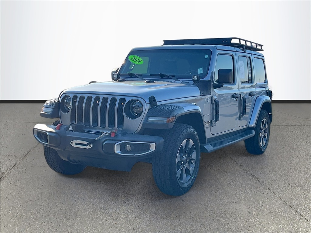 Used 2018 Jeep Wrangler Unlimited Sahara 4x4 SUV