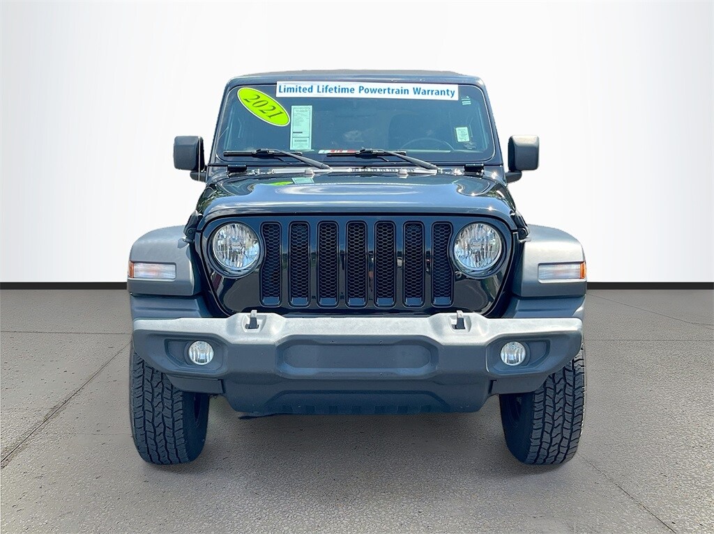 Certified 2021 Jeep Wrangler Unlimited Altitude with VIN 1C4HJXDN7MW544416 for sale in Fruitland Park, FL