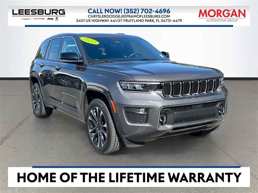 Used 2022 Jeep Grand Cherokee Overland SUV