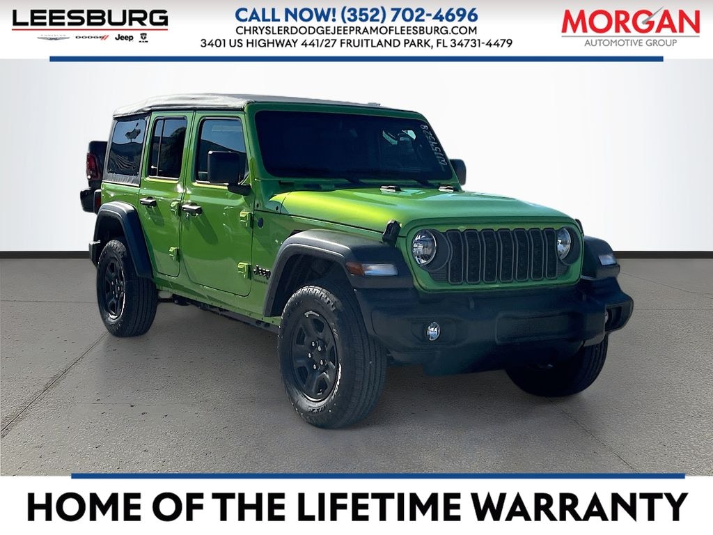 New 2026 Jeep Wrangler 4-DOOR SPORT Sport Utility