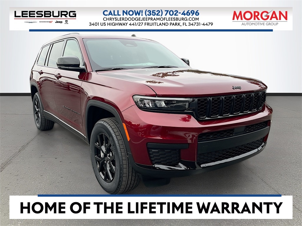 New 2025 Jeep Grand Cherokee L ALTITUDE X 4X4 Sport Utility