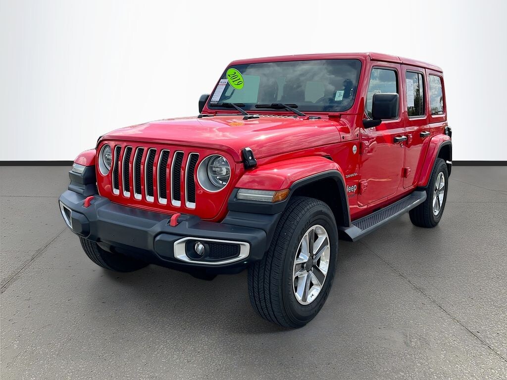 Used 2019 Jeep Wrangler Unlimited Sahara 4x4 SUV