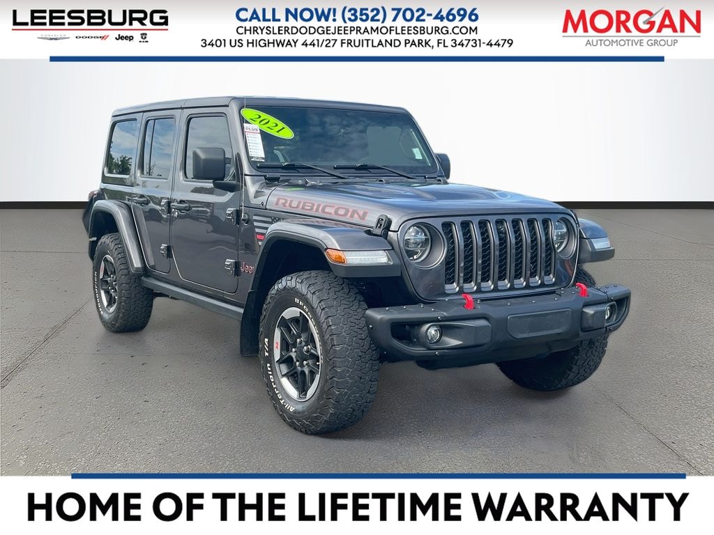Certified 2021 Jeep Wrangler Unlimited Rubicon SUV