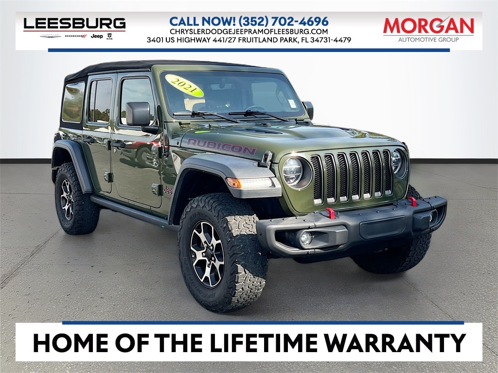 Certified 2021 Jeep Wrangler Unlimited Rubicon SUV