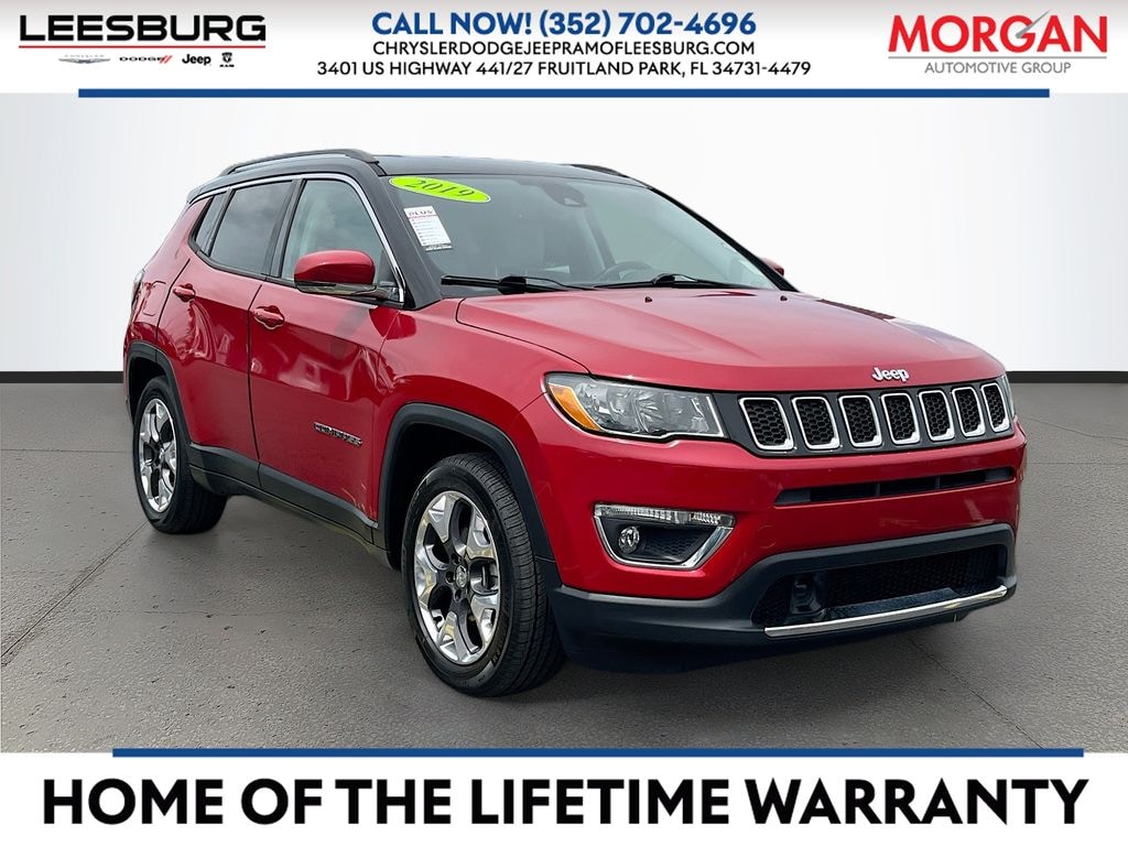 Certified 2019 Jeep Compass Limited FWD SUV