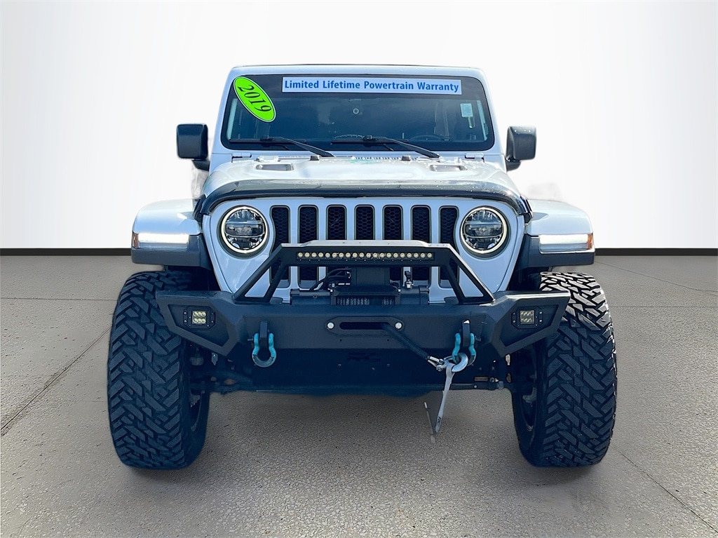 Used 2019 Jeep Wrangler Unlimited Rubicon with VIN 1C4HJXFG7KW589934 for sale in Fruitland Park, FL