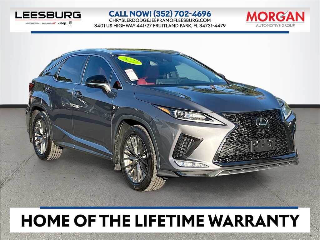 Used 2022 Lexus RX 350 F SPORT Handling SUV