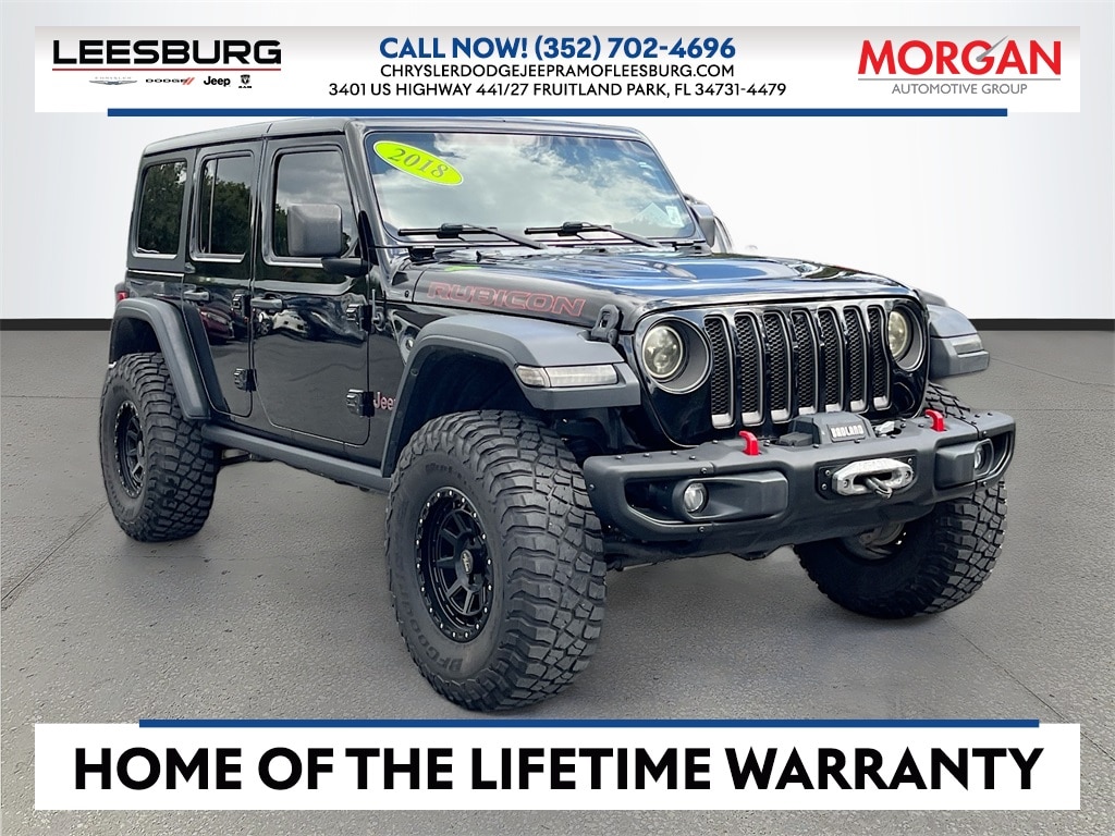 Used 2018 Jeep Wrangler Unlimited Rubicon 4x4 SUV