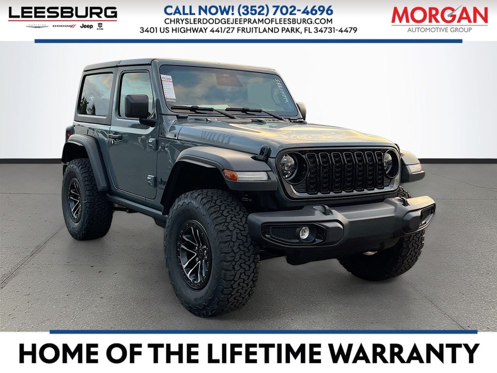 New 2026 Jeep Wrangler 2-DOOR WILLYS Sport Utility