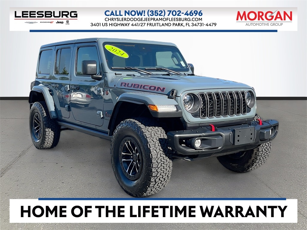 Certified 2024 Jeep Wrangler Rubicon SUV