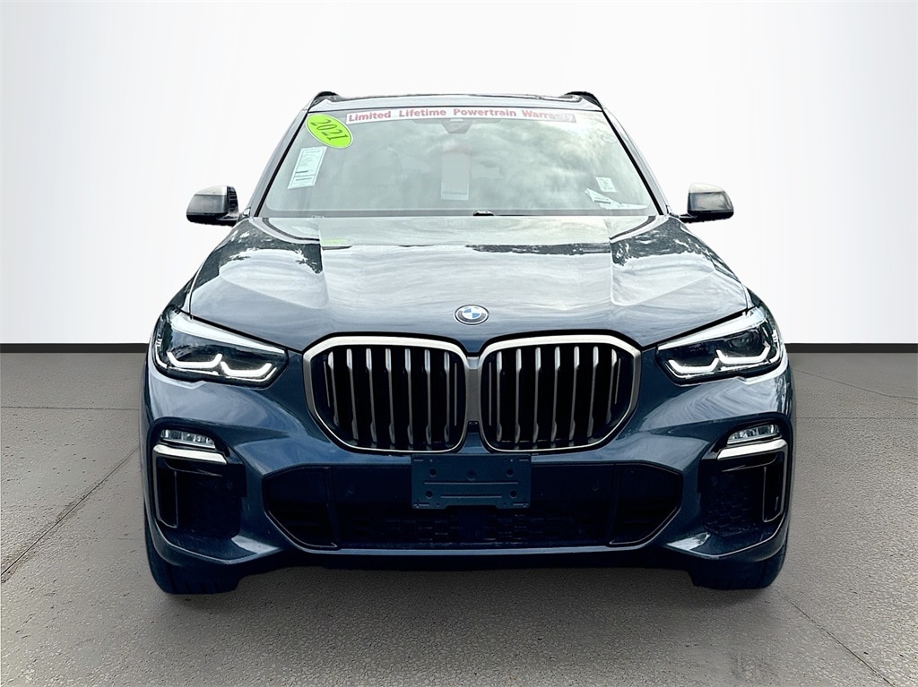 Certified 2021 BMW X5 M50i with VIN 5UXJU4C00M9E18654 for sale in Fruitland Park, FL