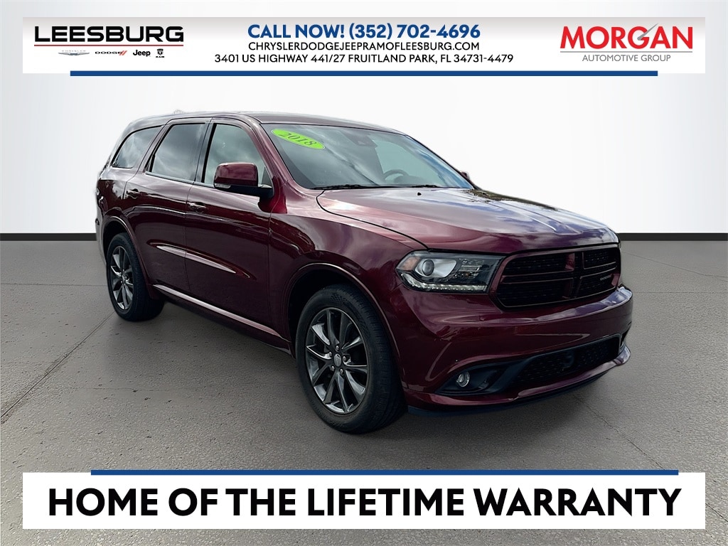 Certified 2018 Dodge Durango GT SUV