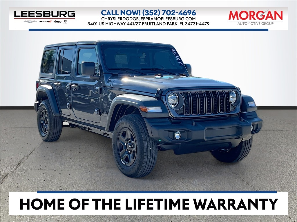 New 2026 Jeep Wrangler 4-DOOR SPORT Sport Utility
