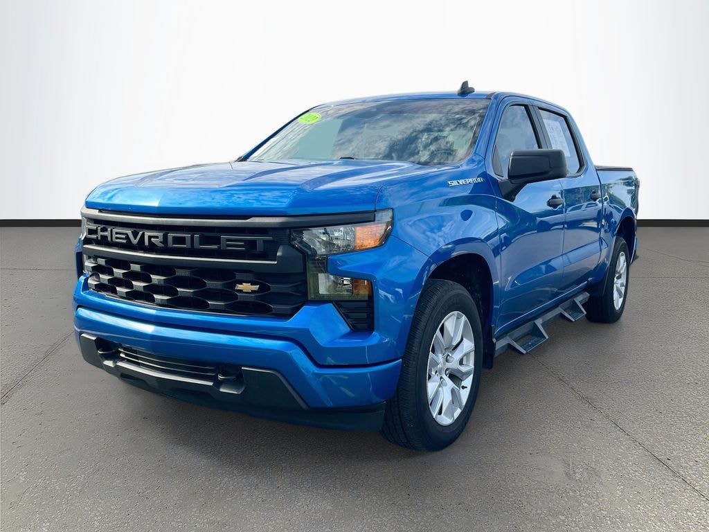 Certified 2022 Chevrolet Silverado 1500 Custom Truck Crew Cab