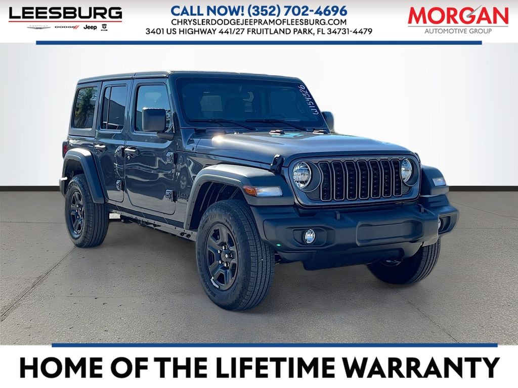 New 2026 Jeep Wrangler 4-DOOR SPORT Sport Utility