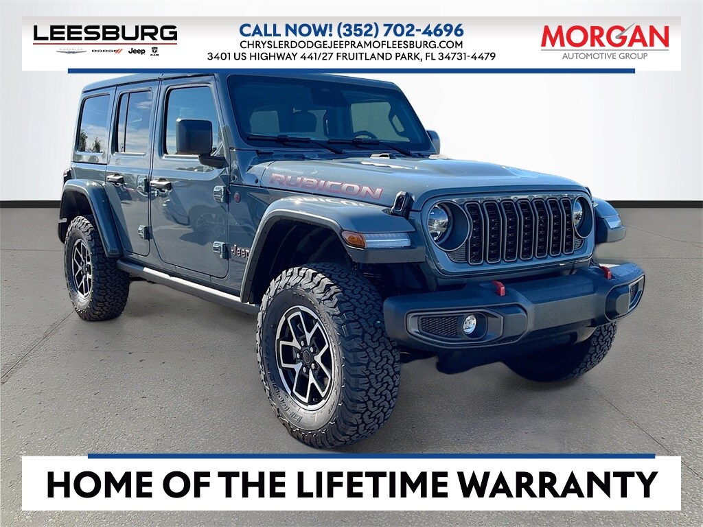 New 2026 Jeep Wrangler 4-DOOR RUBICON Sport Utility