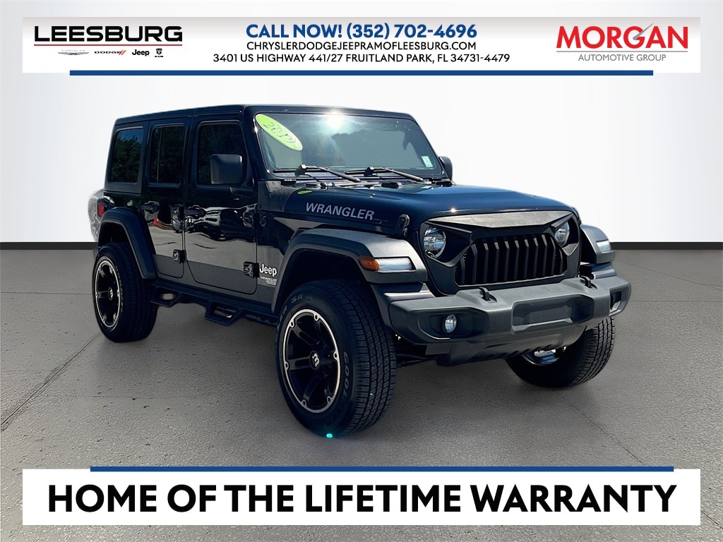 Certified 2019 Jeep Wrangler Unlimited Sport 4x4 SUV