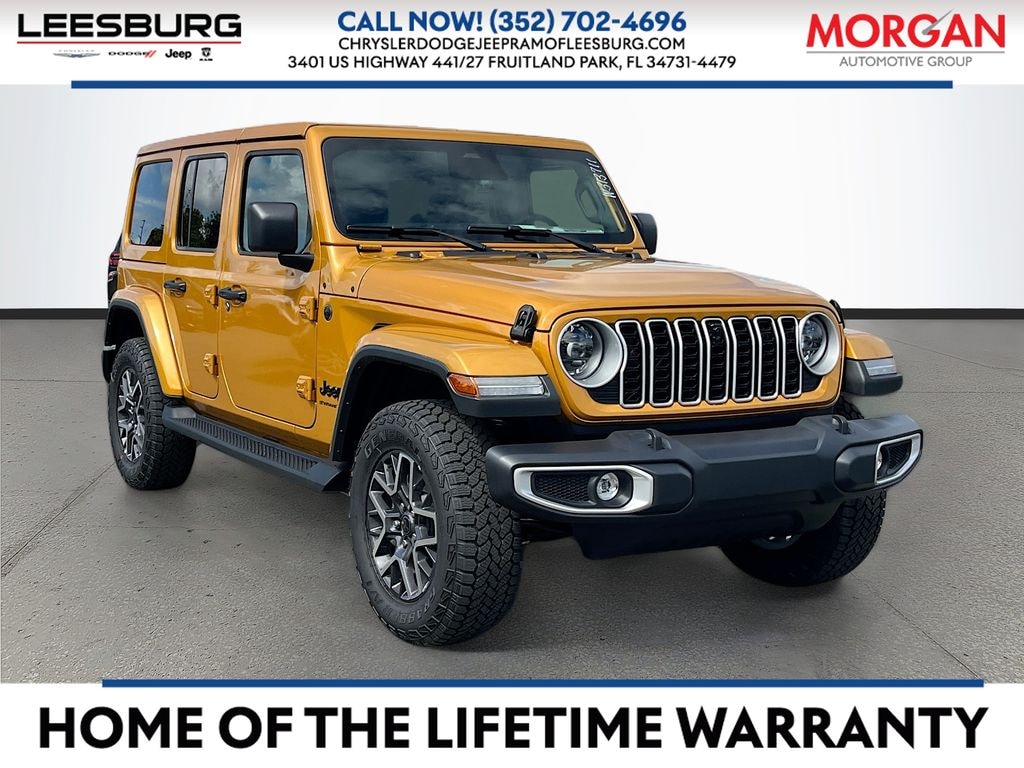 New 2026 Jeep Wrangler 4-DOOR SAHARA Sport Utility