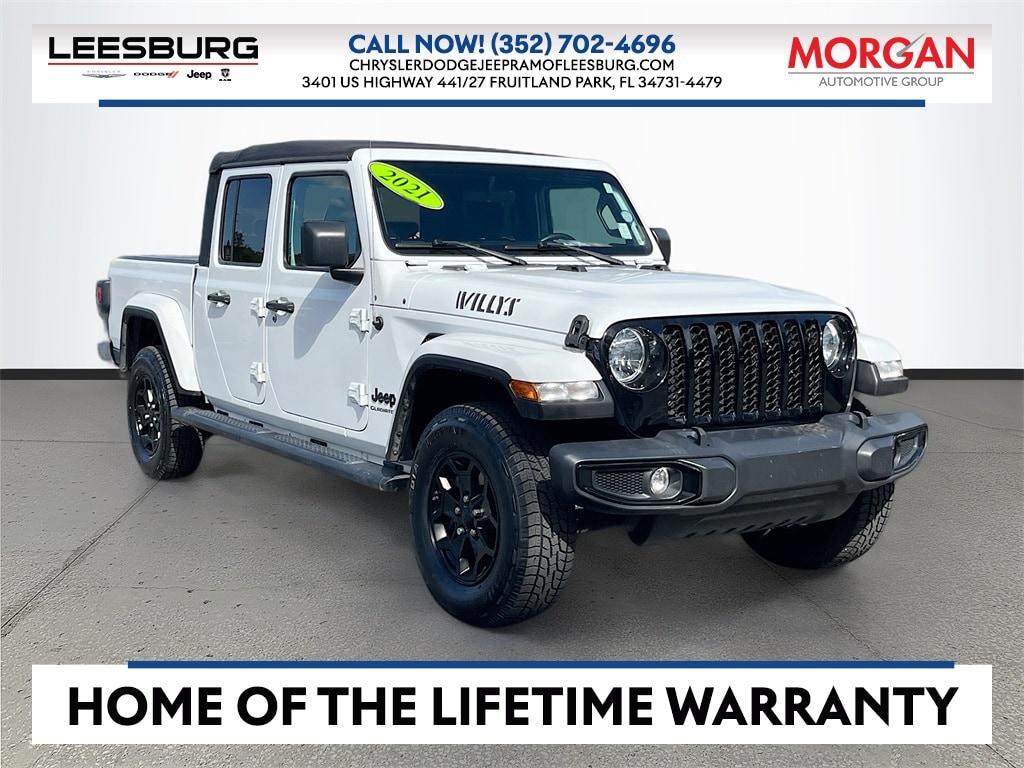 Certified 2021 Jeep Gladiator Sport Truck Crew Cab