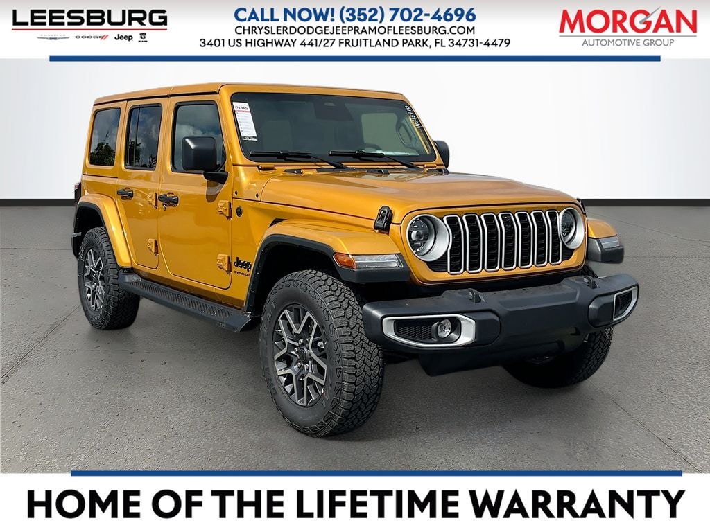 New 2026 Jeep Wrangler 4-DOOR SAHARA Sport Utility