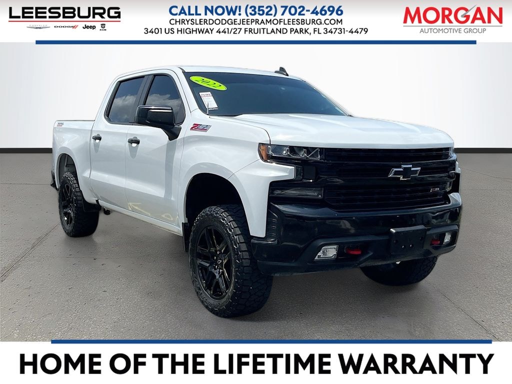 Certified 2022 Chevrolet Silverado 1500 LTD LT Trail Boss Truck Crew Cab