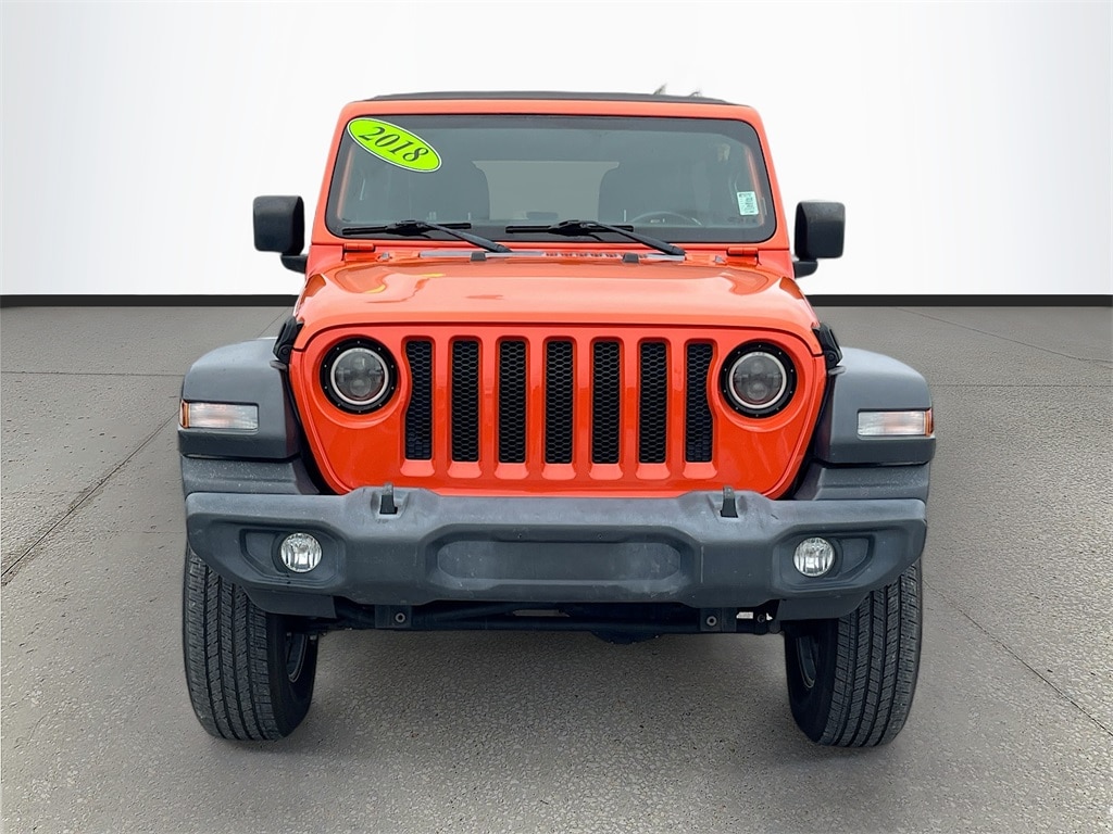 Certified 2018 Jeep All-New Wrangler Unlimited Sport S with VIN 1C4HJXDG4JW232292 for sale in Fruitland Park, FL