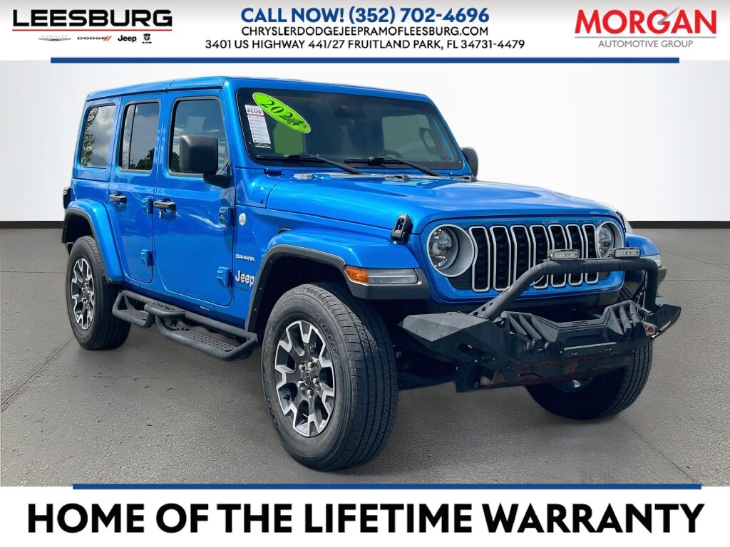Used 2024 Jeep Wrangler Sahara SUV