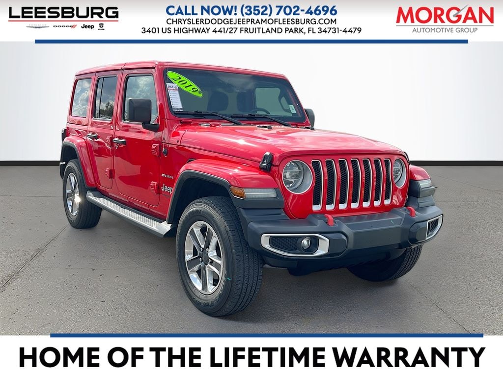 Used 2019 Jeep Wrangler Unlimited Sahara 4x4 SUV