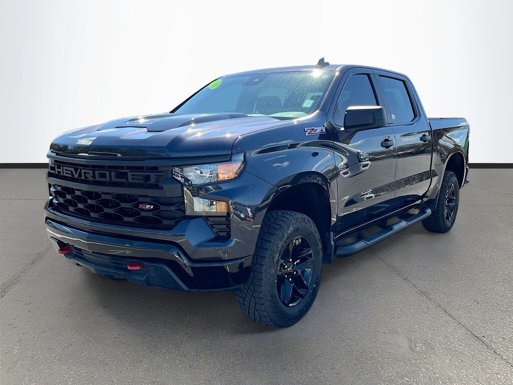 Used 2024 Chevrolet Silverado 1500 Custom Trail Boss Truck Crew Cab