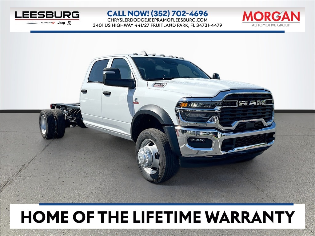 New 2025 Ram 4500 Chassis Cab 4500 TRADESMAN CHASSIS CREW CAB 4X4 84' CA Pickup