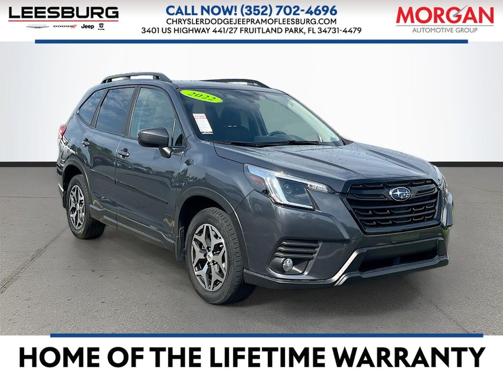Certified 2022 Subaru Forester Premium SUV