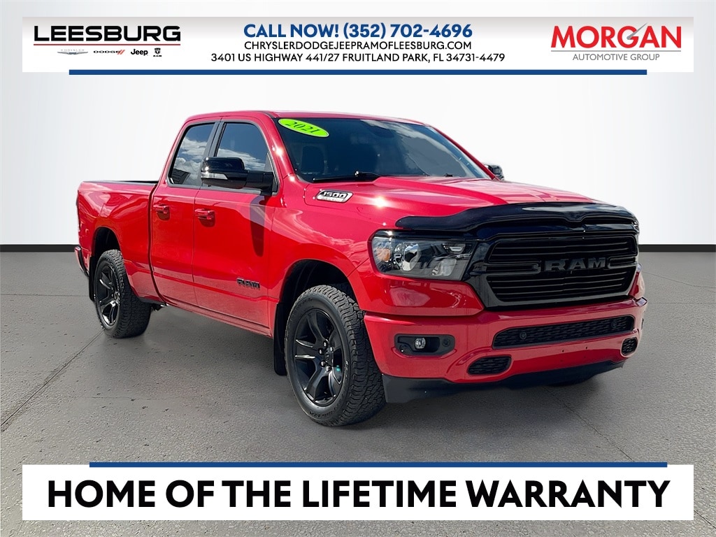 Certified 2021 Ram 1500 Big Horn/Lone Star Truck Quad Cab