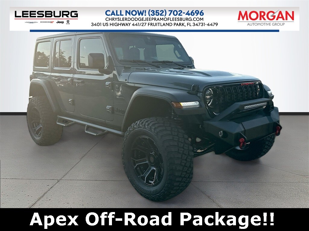 New 2024 Jeep Wrangler 4DOOR WILLYS For Sale Fruitland Park FL
