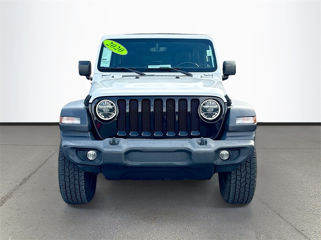 Certified 2020 Jeep Wrangler Unlimited Willys with VIN 1C4HJXDG7LW270974 for sale in Fruitland Park, FL