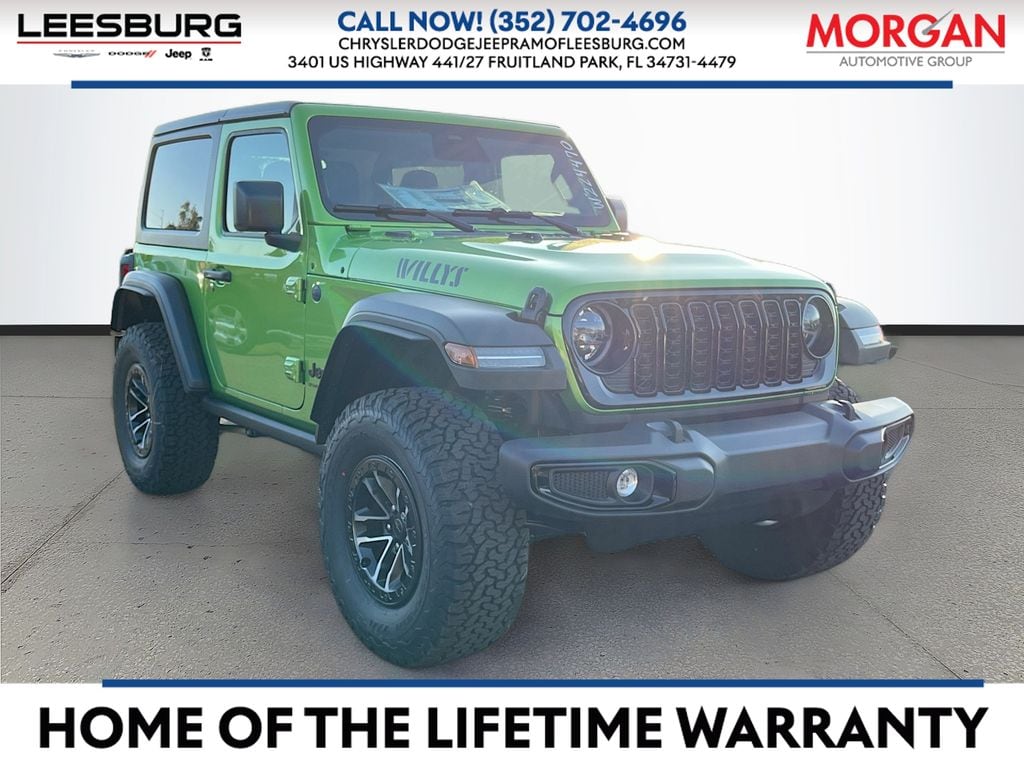 New 2026 Jeep Wrangler 2-DOOR WILLYS Sport Utility