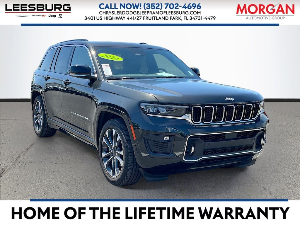 Certified 2024 Jeep Grand Cherokee Overland SUV