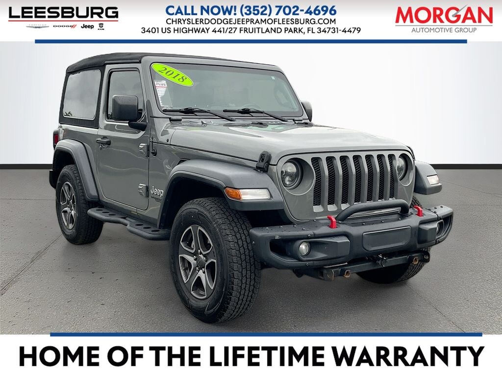 Used 2018 Jeep Wrangler Sport 4x4 SUV