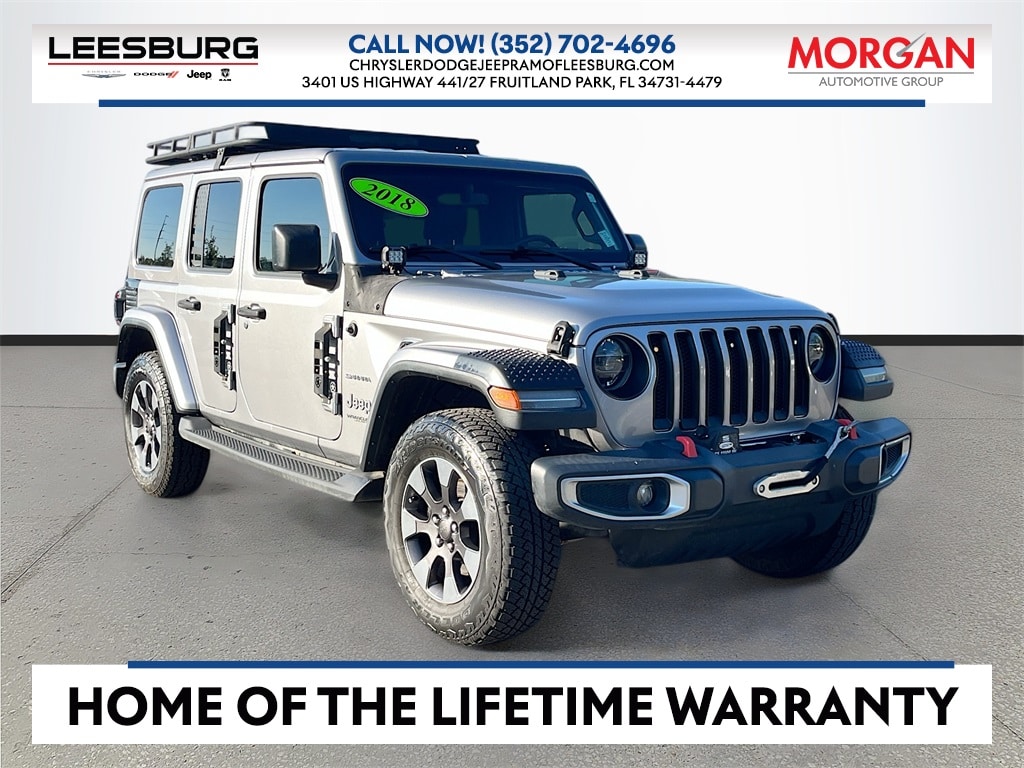 Used 2018 Jeep Wrangler Unlimited Sahara 4x4 SUV