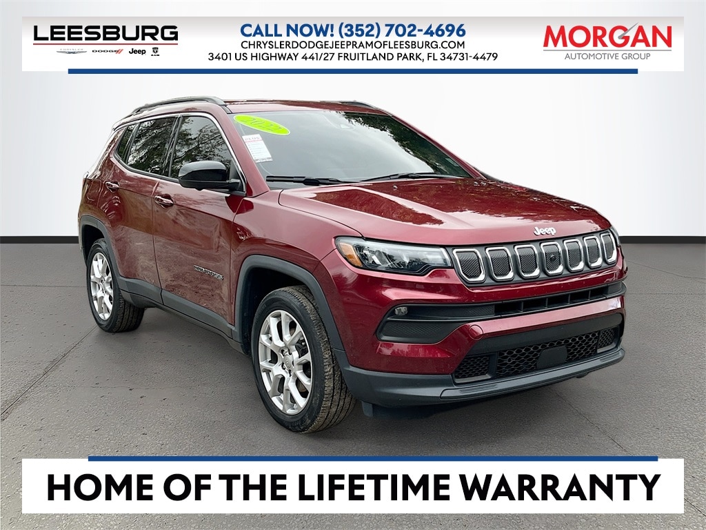 Certified 2022 Jeep Compass Latitude Lux SUV