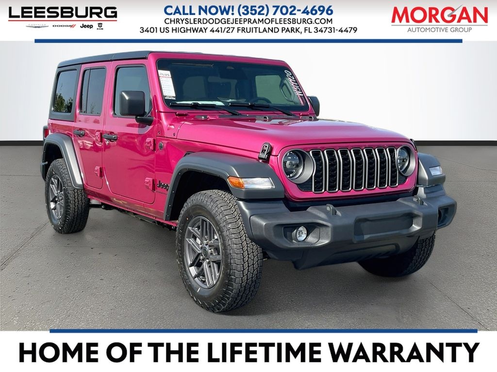 New 2026 Jeep Wrangler 4-DOOR SPORT S Sport Utility