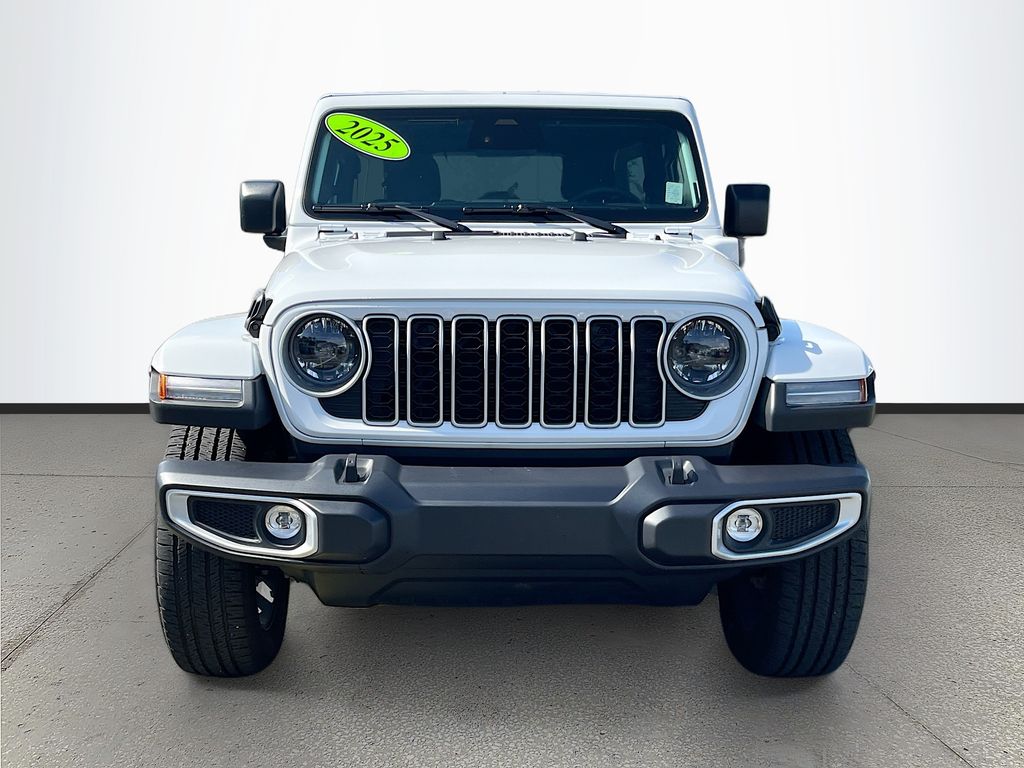 Certified 2025 Jeep Wrangler 4xe Sahara 4XE with VIN 1C4RJXP68SW601566 for sale in Fruitland Park, FL