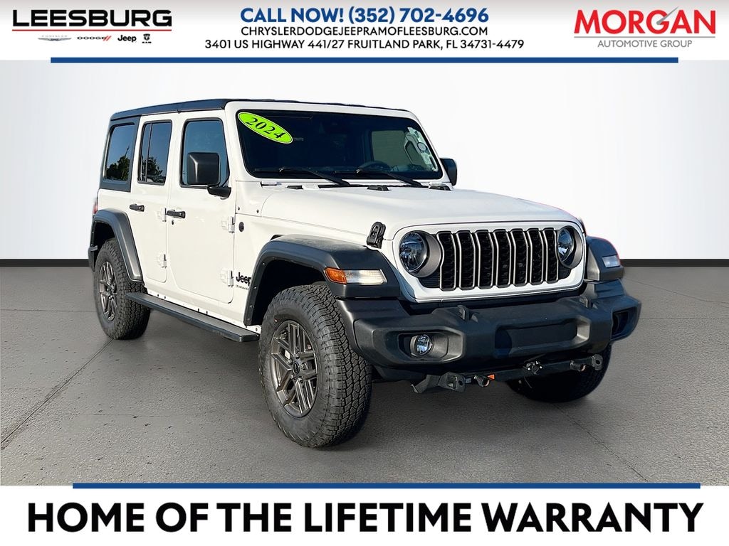 Certified 2024 Jeep Wrangler Sport SUV