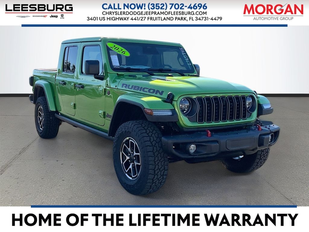 New 2026 Jeep Gladiator RUBICON X 4X4 Pickup