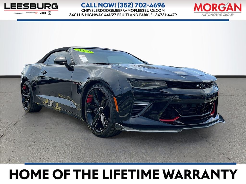 Certified 2018 Chevrolet Camaro 2SS Convertible