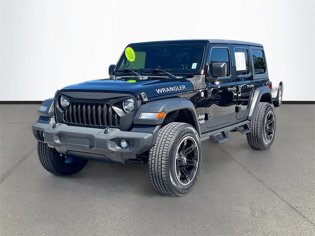 Certified 2019 Jeep Wrangler Unlimited Sport 4x4 SUV