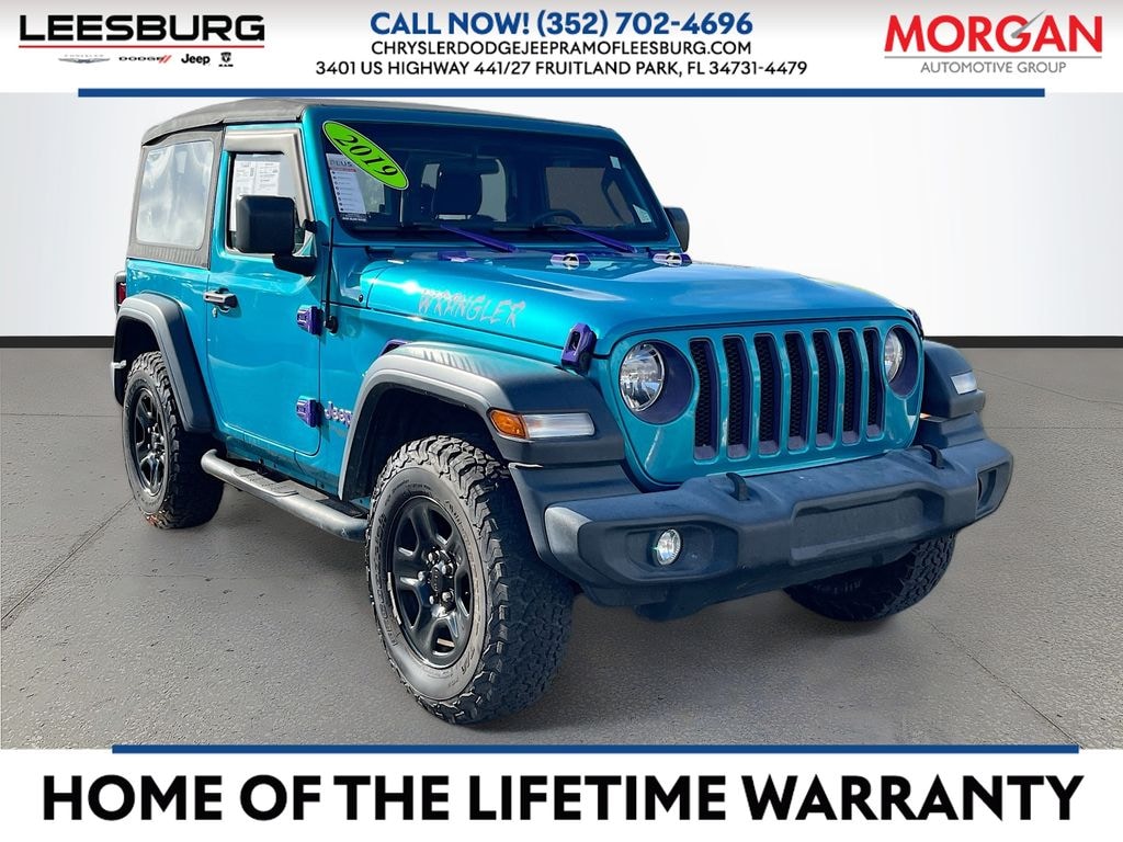 Certified 2019 Jeep Wrangler Sport 4x4 SUV