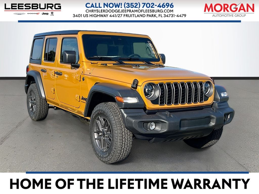 New 2026 Jeep Wrangler 4-DOOR SPORT S Sport Utility