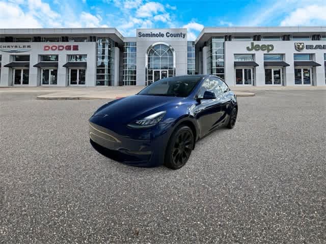 2021 Tesla Model Y Long Range Hero Image